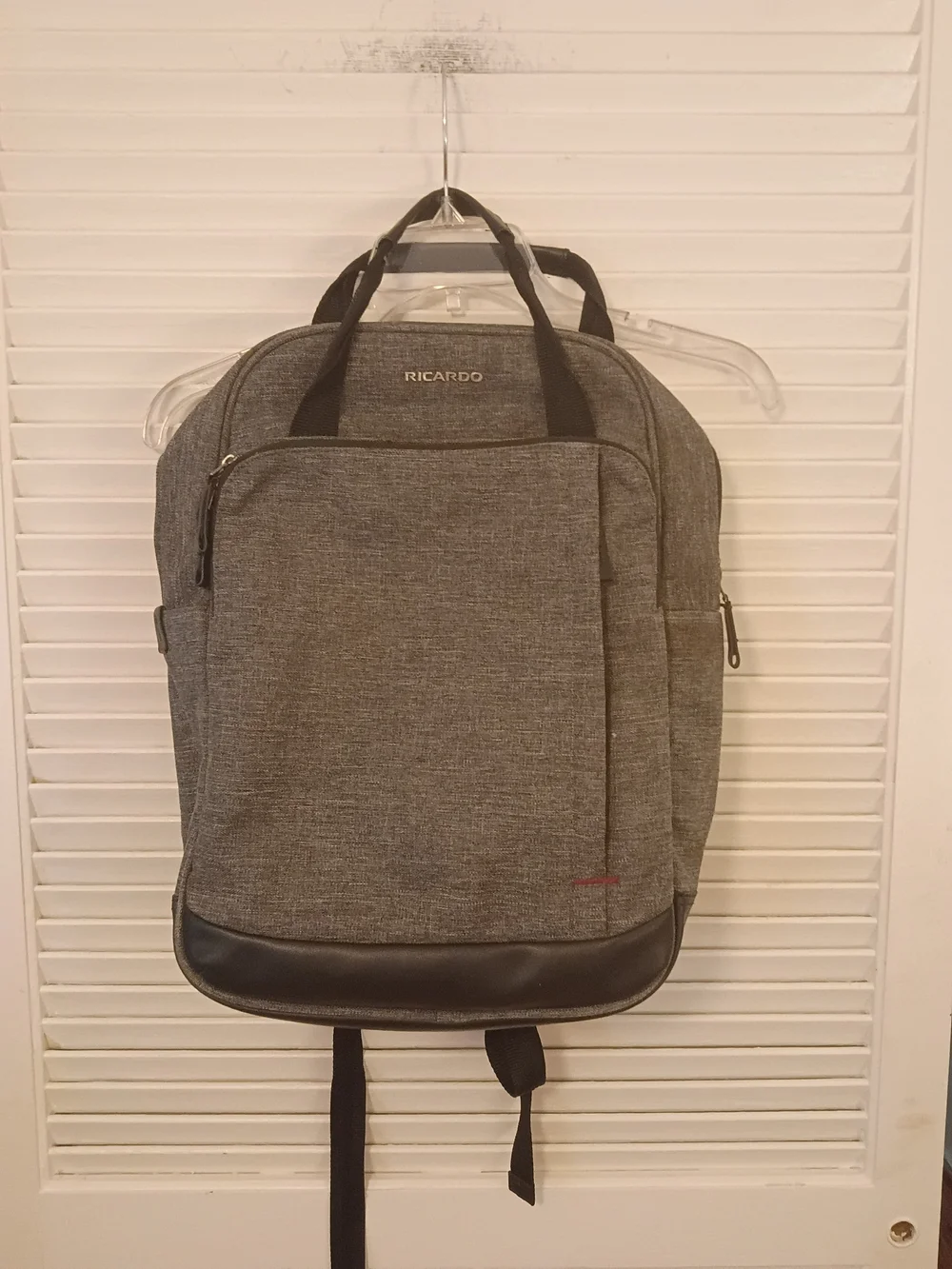 Ricardo Gray Urban Backpack with Padded Straps